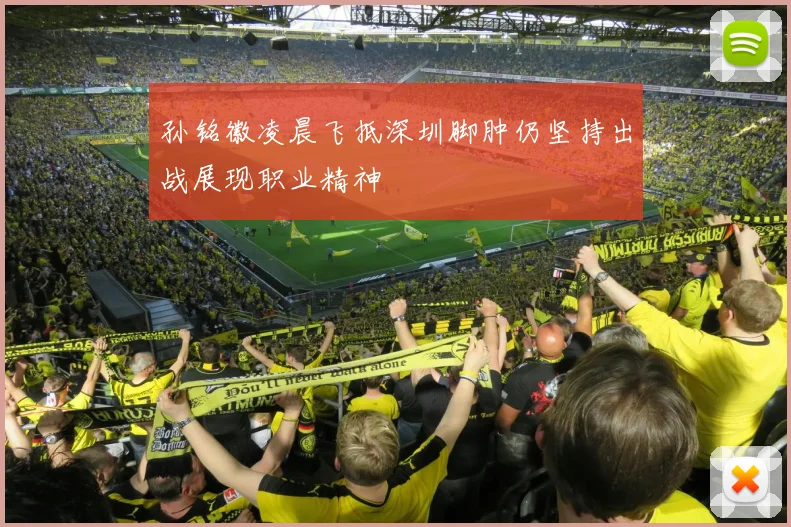 孙铭徽凌晨飞抵深圳脚肿仍坚持出战展现职业精神